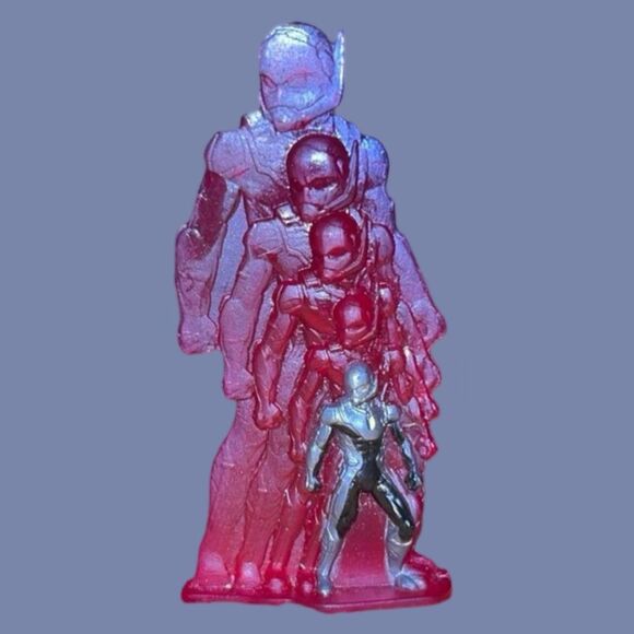 Marvel Antman Red Semi Clear Action Figure B1 - Picture 2 of 5